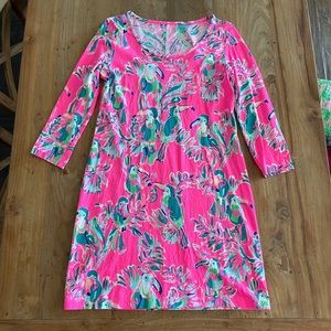 Lilly Pulitzer toucan dress EUC